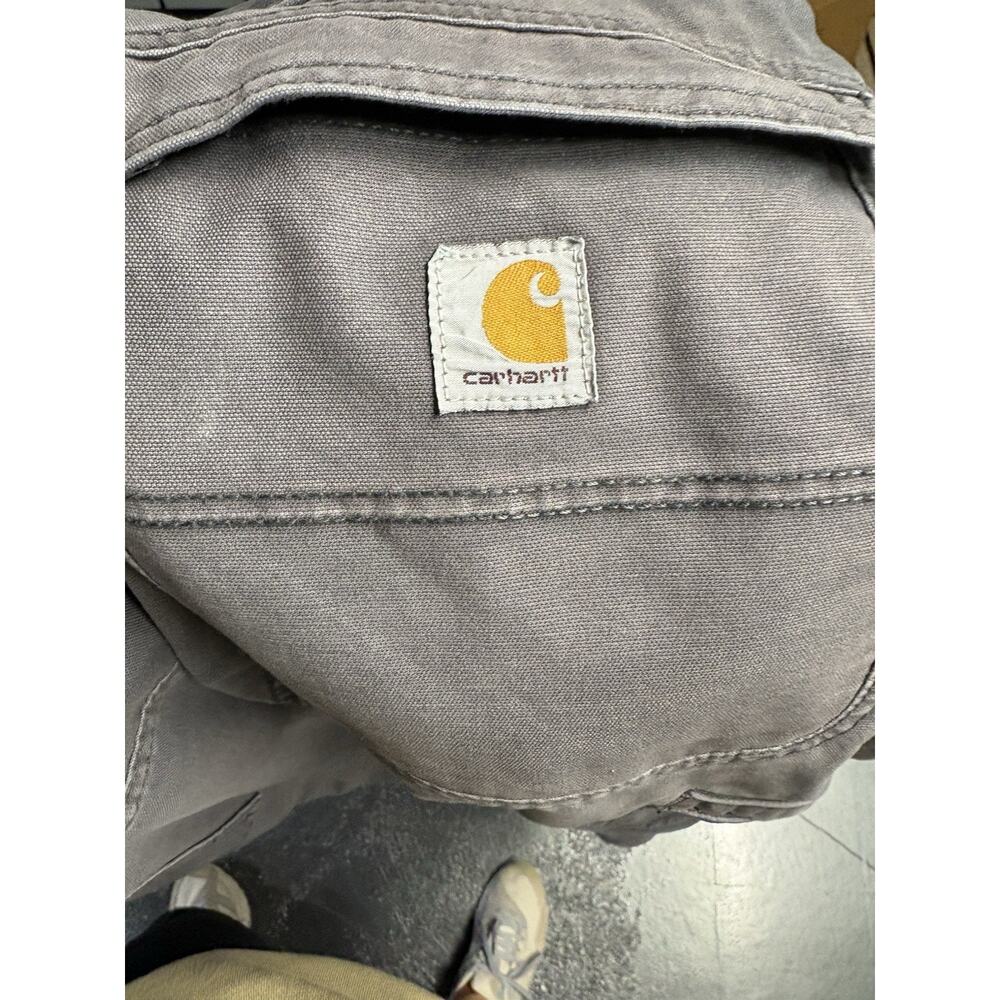 Carhartt Men’s Relaxed Fit Full Swing Pants 34x36 Lot 2 Brown & Gray Workwear - Picture 13 of 16